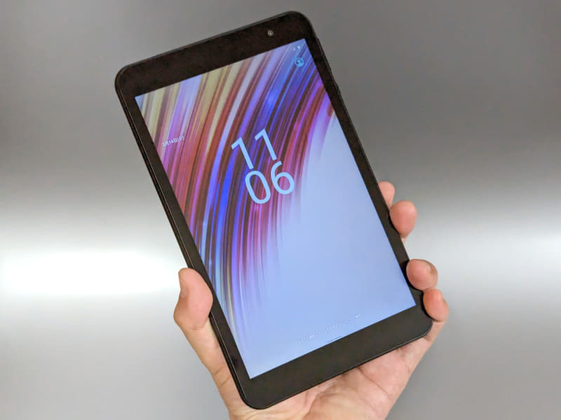 「FFF-TAB8」。実売価格は15,800円