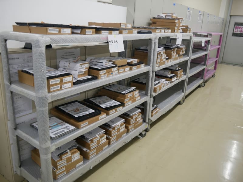 こちらのPCは交換待ちとなっている