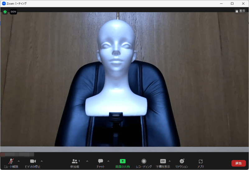 本製品でもっとも狭い「狭角」の画像。はるかに広い範囲が写っている