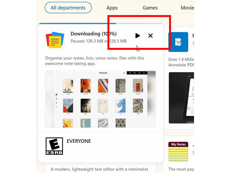Microsoft Storeではアプリがインストールしやすく