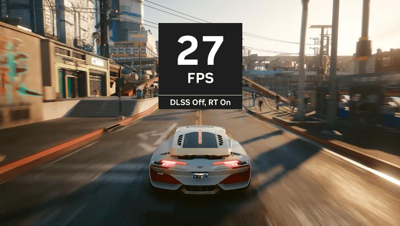 DLSS 3によりフレームレートが向上する