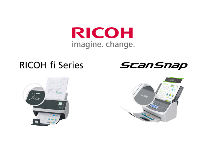 既存製品は筐体の刻印なども含め、順次リコーブランドへと変更されていく