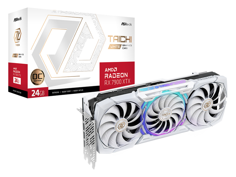 Radeon RX 7900 XTX Taichi White Edition 24GB OC