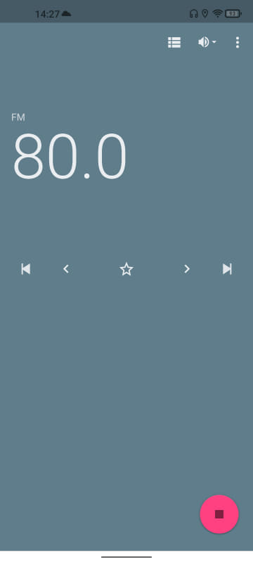 FMラジオ(Tokyo FM再生中)