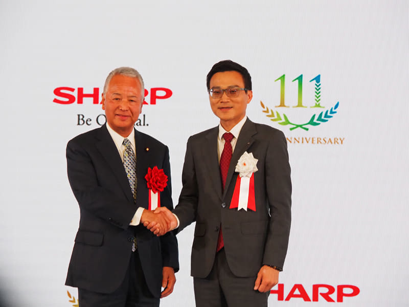 来賓代表として挨拶した衆議院議員 甘利明氏