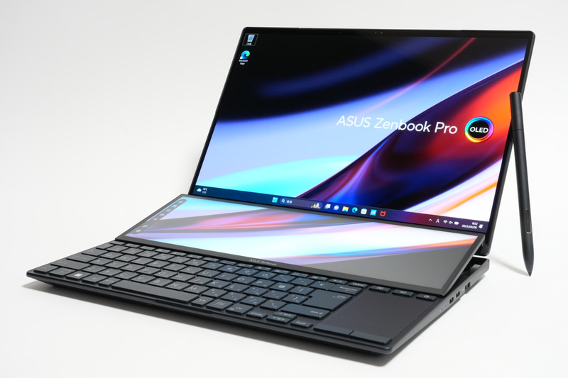 ASUS JAPAN「Zenbook Pro 14 Duo OLED UX8402」直販価格は39万9,800円から