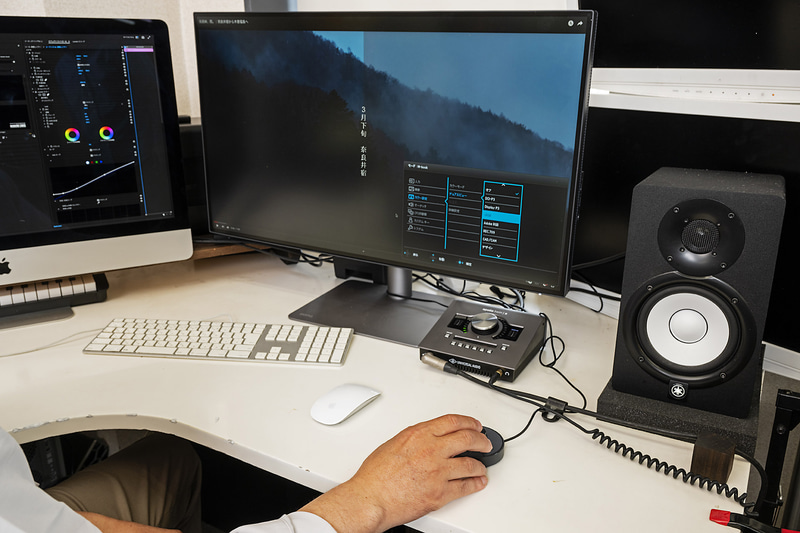 付属の「ホットキーパック G2」で素早く、簡単に操作することもできる