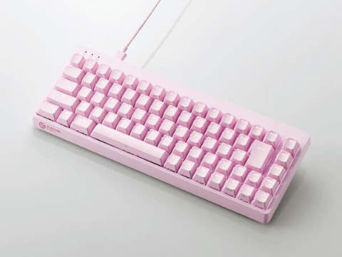 エレコム、ゲーミングマウス/キーボードに新色のピンクと