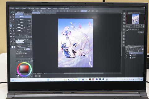 Core i7-13700HXとRTX 4060を搭載し、液体金属も採用のクリエイター