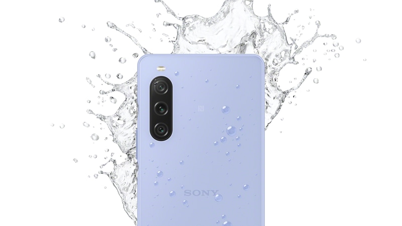 IP65/68準拠の防水・防塵仕様