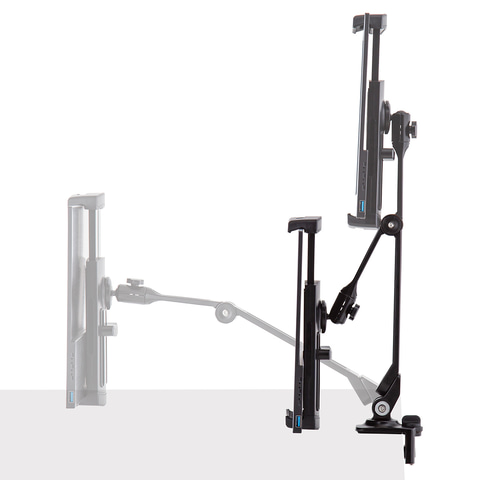 クランプ式のモバイルモニター用スタンドがサンワサプライから - PC Watch