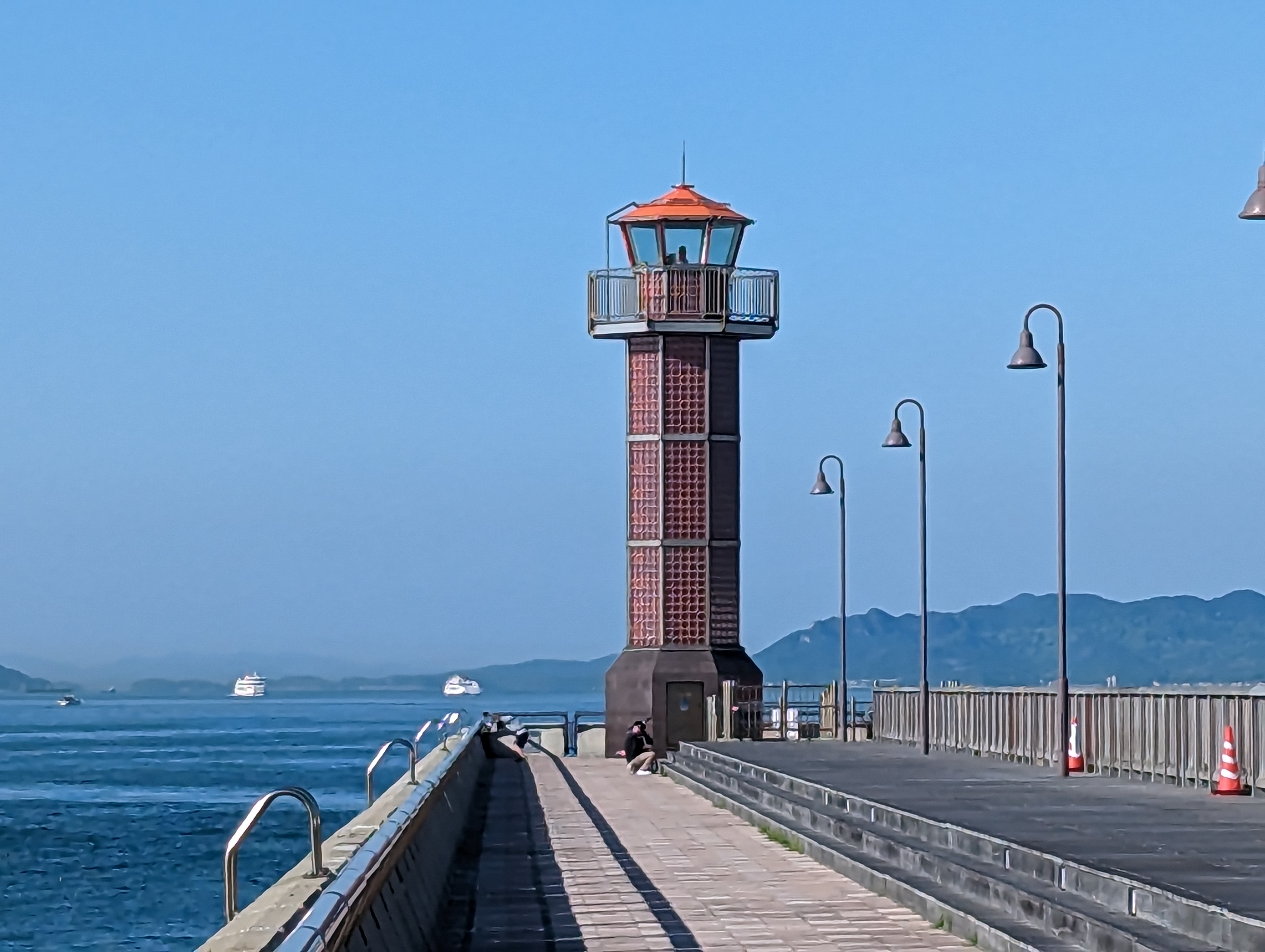 Pixel 7の広角レンズの8倍デジタルズームで撮影