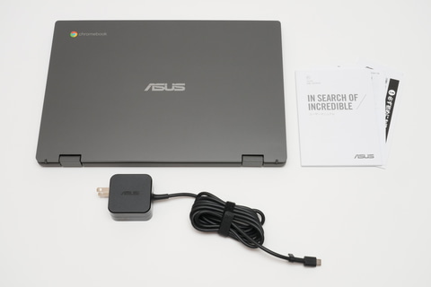 ASUS Chromebook 本体 キーボード、充電器、マニュアル付き ASUS Chromebook クロームブック Flip CX5 16インチ 日本語キーボード