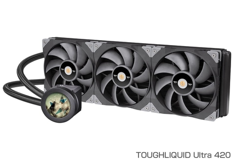 ニュース・フラッシュ】Thermaltake、ヘッド部に2.1型ディスプレイを