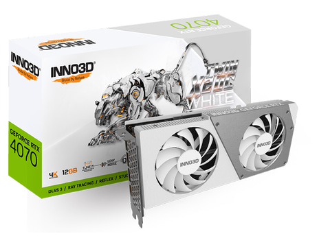 ホワイトなGeForce RTX 40シリーズがASUSとエルザから - PC Watch