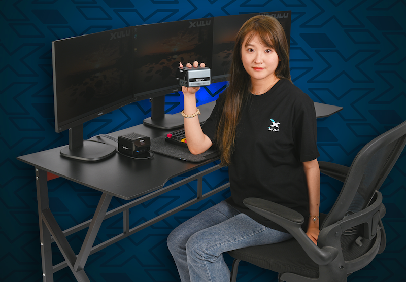 前面にステータスを表示するOLEDを搭載するが、その機能の詳細はまだ不明だ