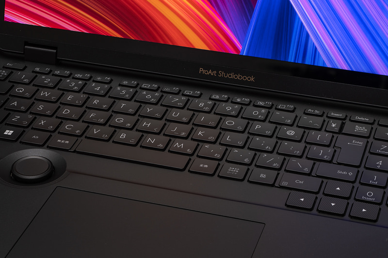 またキーボードはバックライト装備