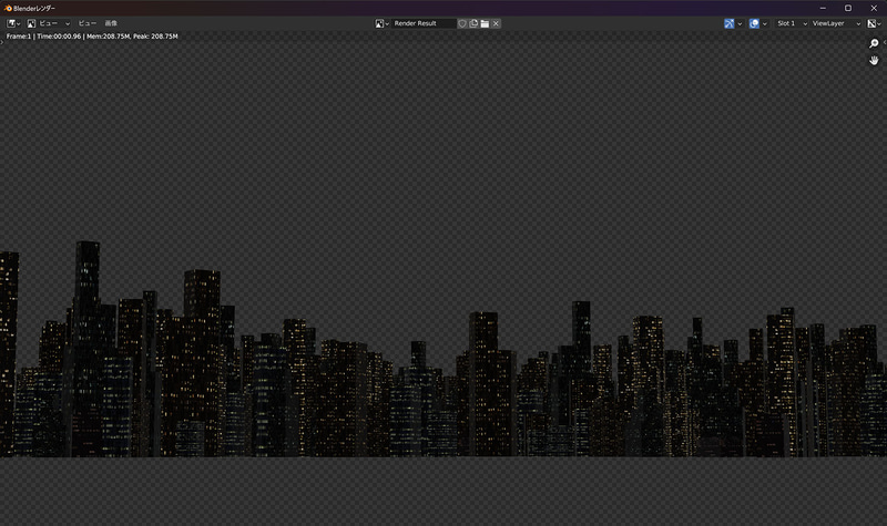 最後に3,840×2,160ピクセルでレンダリングし、Photoshopで合成しました