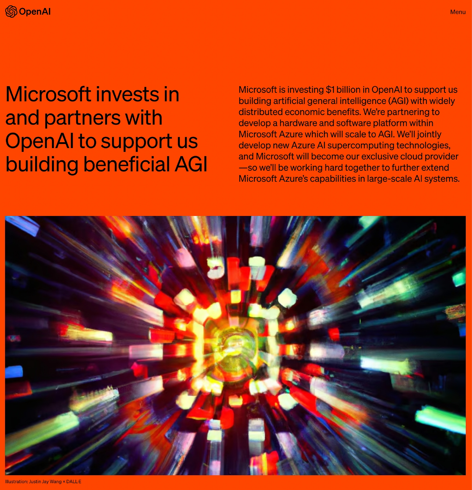 2022年にMicrosoftはOpenAIに出資。以降両社の関係はどんどん深くなっていく