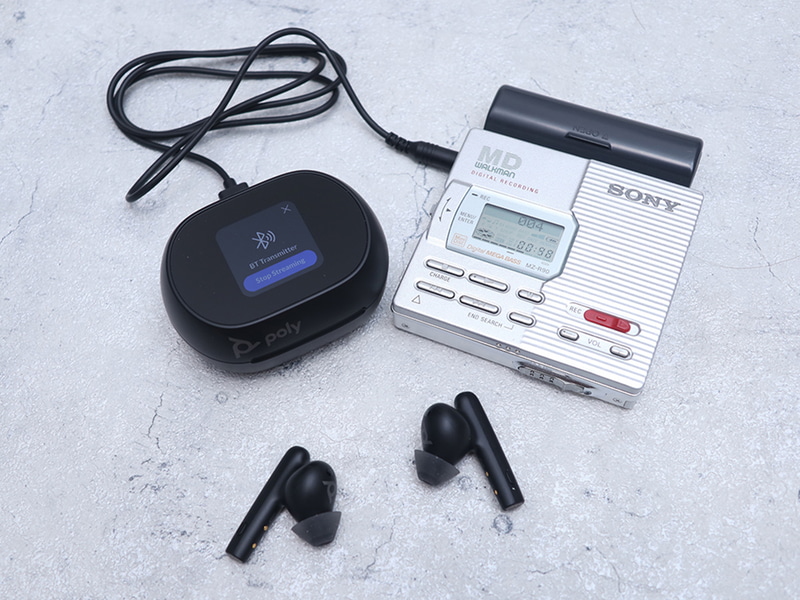 前世紀MDもBluetoothで聴ける