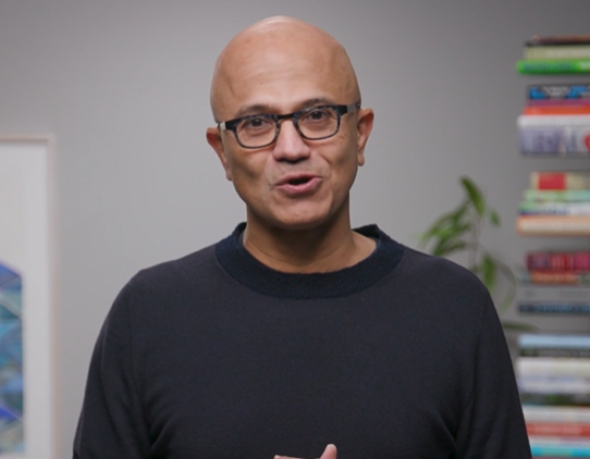 米マイクロソフトのサティア・ナデラCEO
