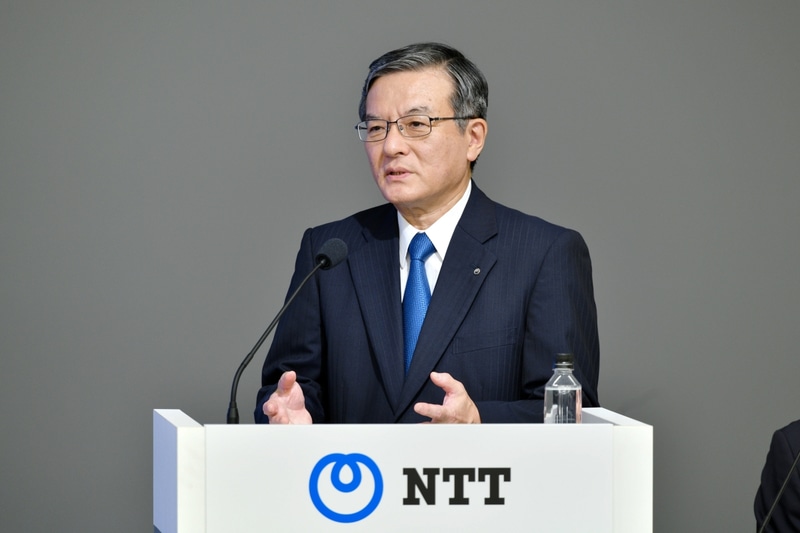 NTTの島田明社長