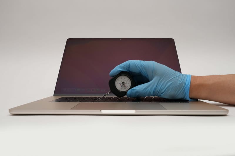 文字キー(Fキー)の押圧力は0.53N