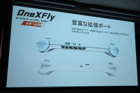 ROG Allyより高スペックなのに小さくて軽い携帯型ゲーミングPC