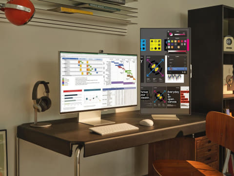 Samsung、スマホキャリブレーション対応の27型5Kモニター「ViewFinity