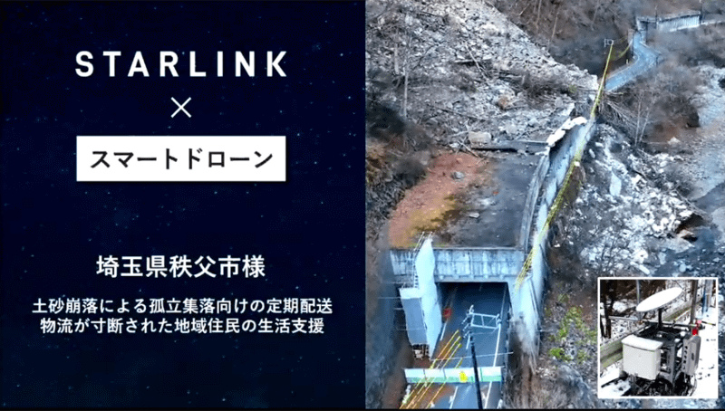 ドローンでの利用