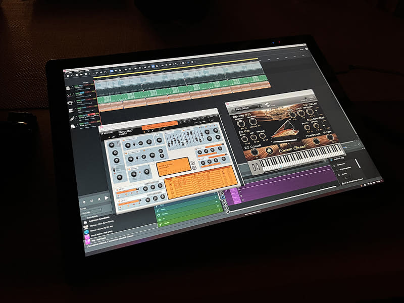 音楽制作アプリなどとはなかなか相性がいいかもしれない