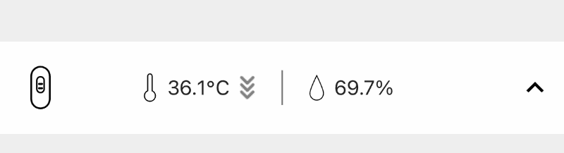 最高気温32℃の環境でも36℃と表示されてしまった例