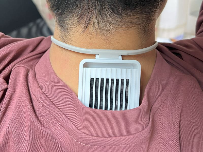 Tempo Clipの装着イメージ