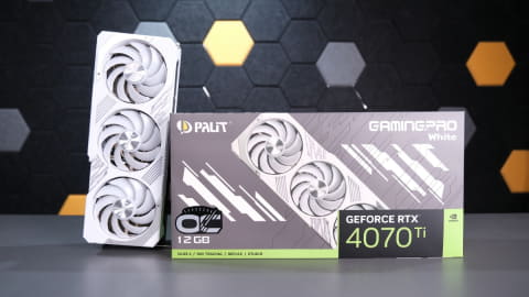 Palit、ホワイトなGeForce RTX 4070 Ti。創業35周年記念 - PC Watch