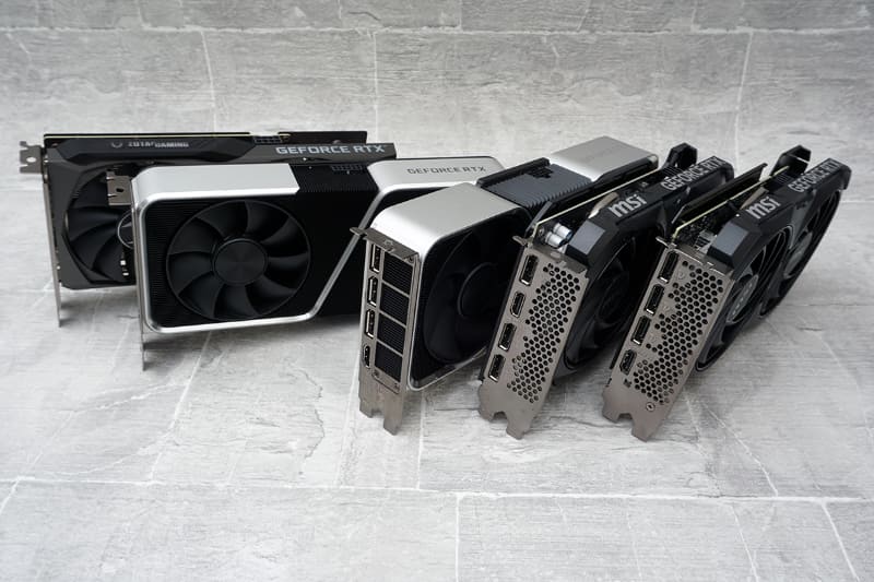 GeForce RTX 4060 Ti(16GB)、RTX 4060 Ti(8GB)、RTX 3060 Ti、RTX 3060(12GB)の合計5GPUでテストを行なった