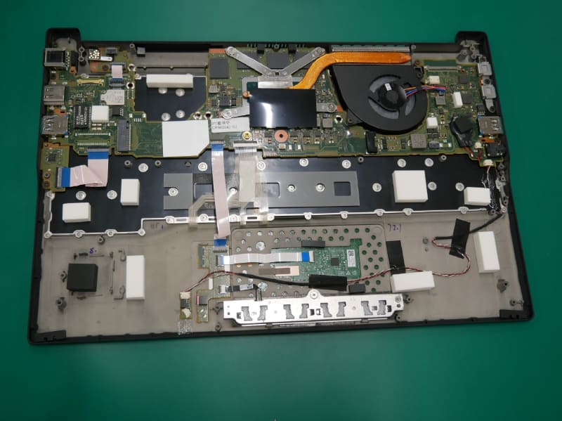 接続が完了した状態。ここで前半が終了