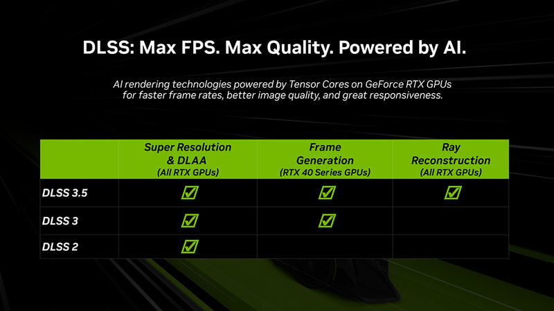 Ray ReconstructionはすべてのRTXシリーズGPUで利用可能