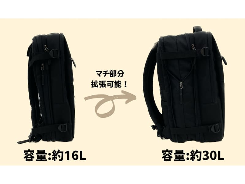 容量が約30Lに拡大