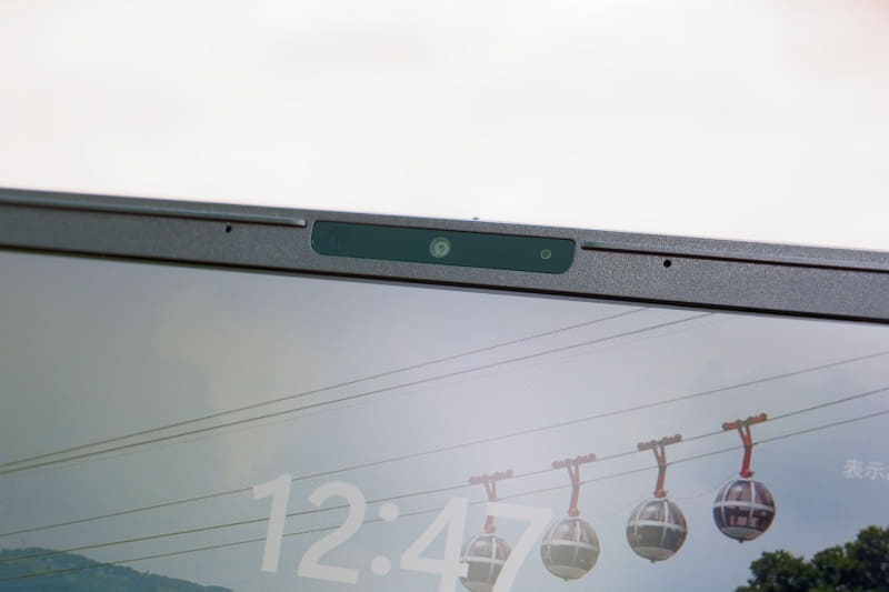 カメラはWindows Helloの顔認証に対応する