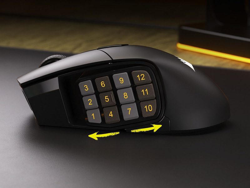 サイドボタンの位置調整ができる