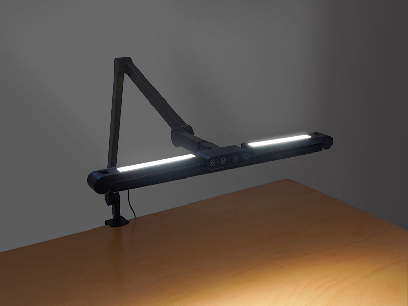 左右のライトは上にも向けられる