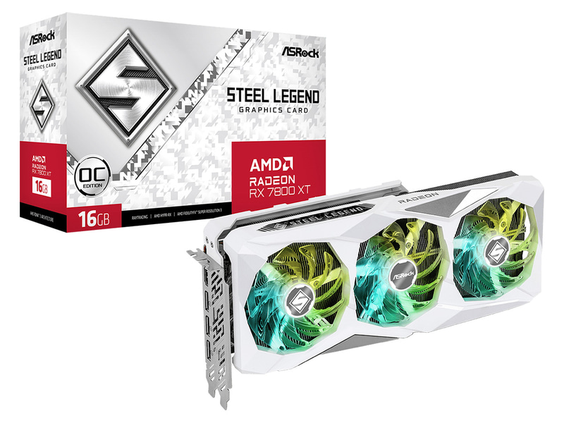 Radeon RX 7800 XT Steel Legend 16GB OC
