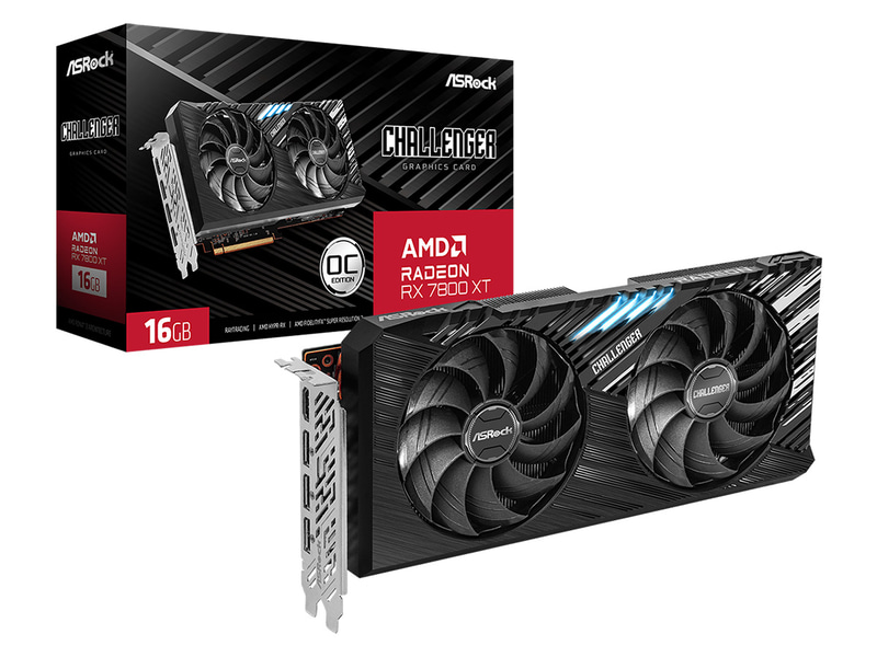 Radeon RX 7800 XT Challenger 16GB OC