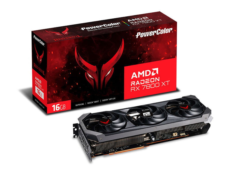 Red Devil AMD Radeon RX 7800 XT 16GB GDDR6