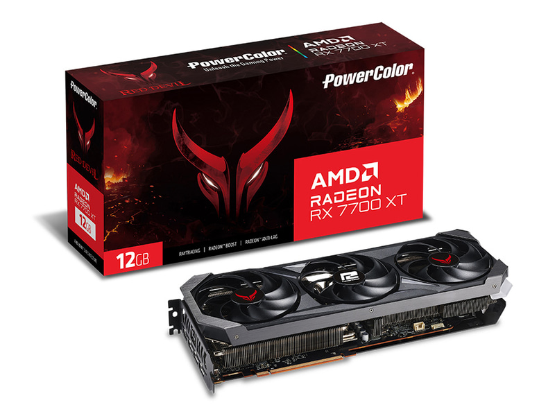 Red Devil AMD Radeon RX 7700 XT 12GB GDDR6