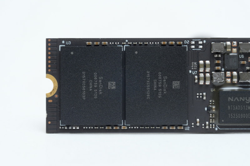 NANDフラッシュメモリには、WD自社開発(SanDiskブランド)のTLC 3D NANDを採用している