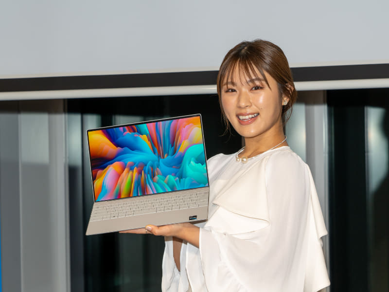 デル アンバサダーとして登壇した渋谷凪咲さん