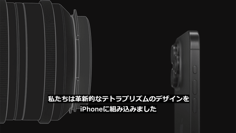 進化したカメラシステム