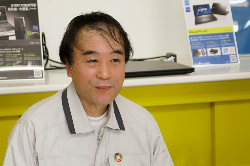 マウスコンピューターiiyama事業部品質管理室の久住光央氏