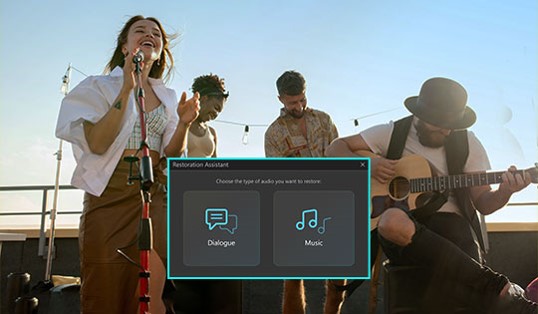 AI音声修復アシスタント